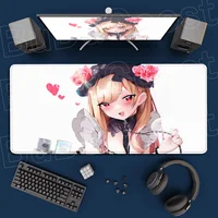 Accessori per PC Speed, tappetino per mouse My Dress-Up Darling, tappetino da tavolo, tappeto Marin Kitagawa, 900x400mm, stampa HD, tappeto da gioco in gomma 23