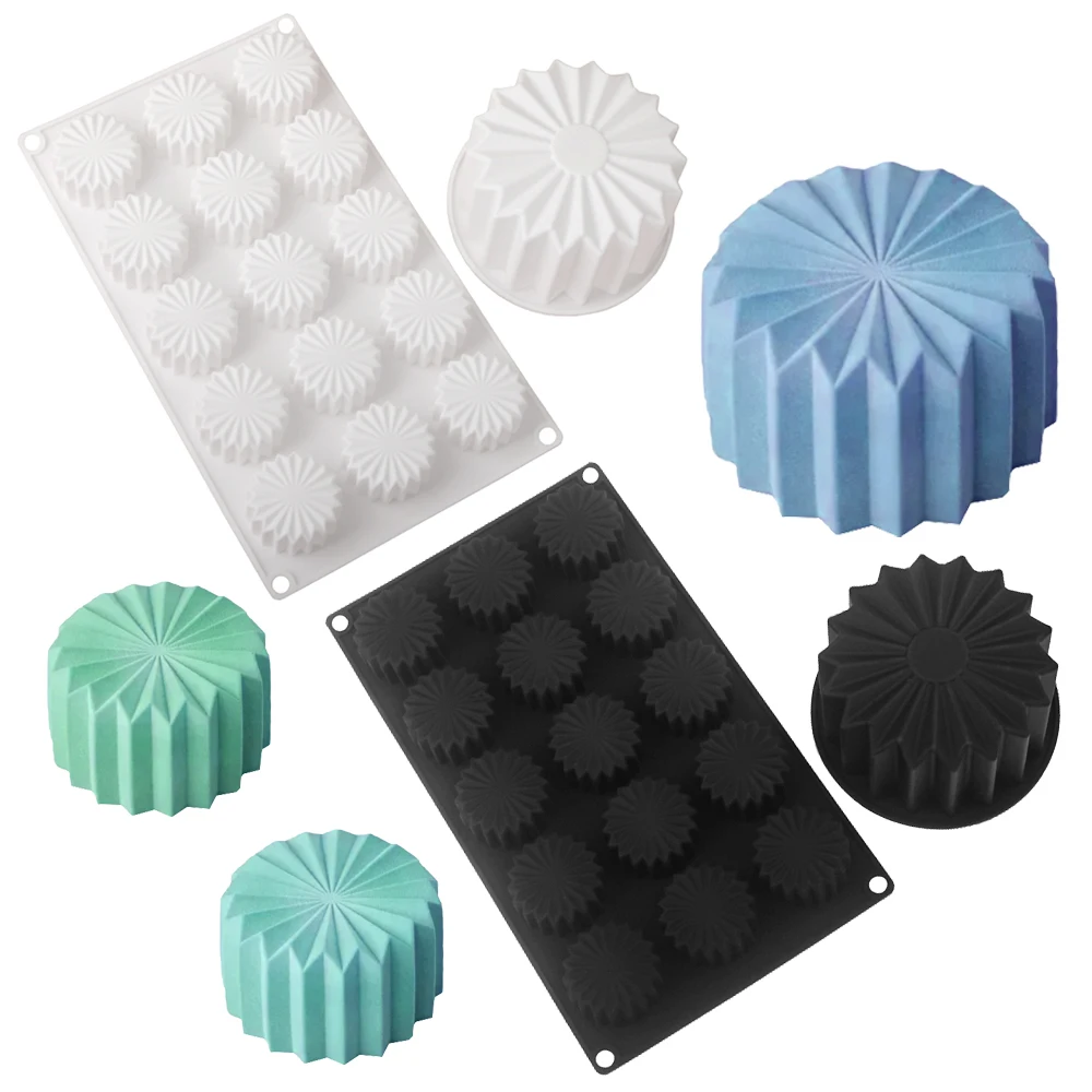 Origami Mousse Kuchen Silikonform Schokolade Dessert Französisches Gebäck Backform