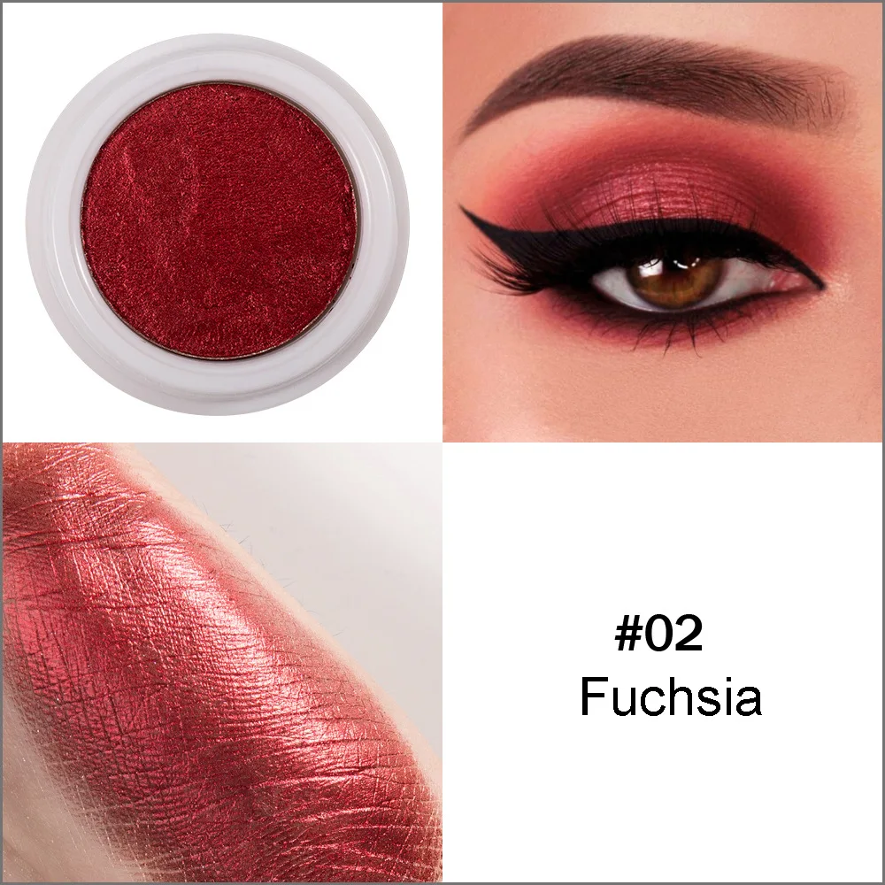 Mashed Potatoes Eye Shadow Metal Chameleon Makeup Palette Shimmer Pigment Single Color Eye Shadow Shine Diamond Shadow