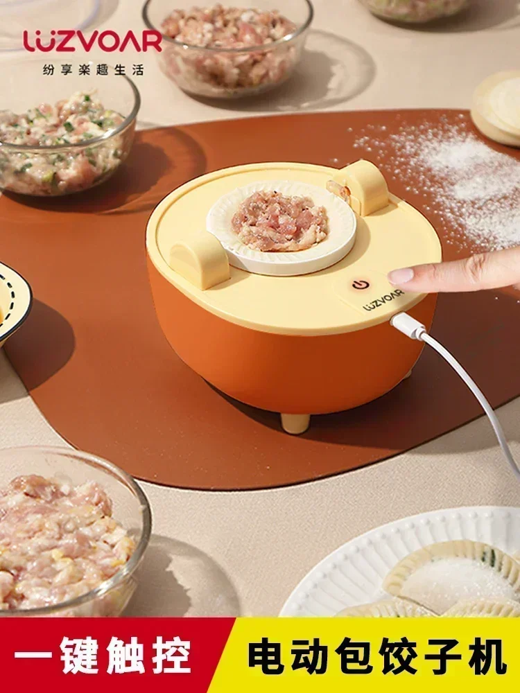 Making Home Electric Small Dumpling Machine Fully Automatic Water Dumpling Machine Dumpling Mold 2023 New Food Processors