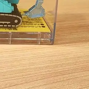 Modèle de voiture en alliage, Simulation d'ingénierie, jouet de voiture rétractable avec boîte de rangement transparente, modèle de voiture à inertie coulissante, 1 pièces