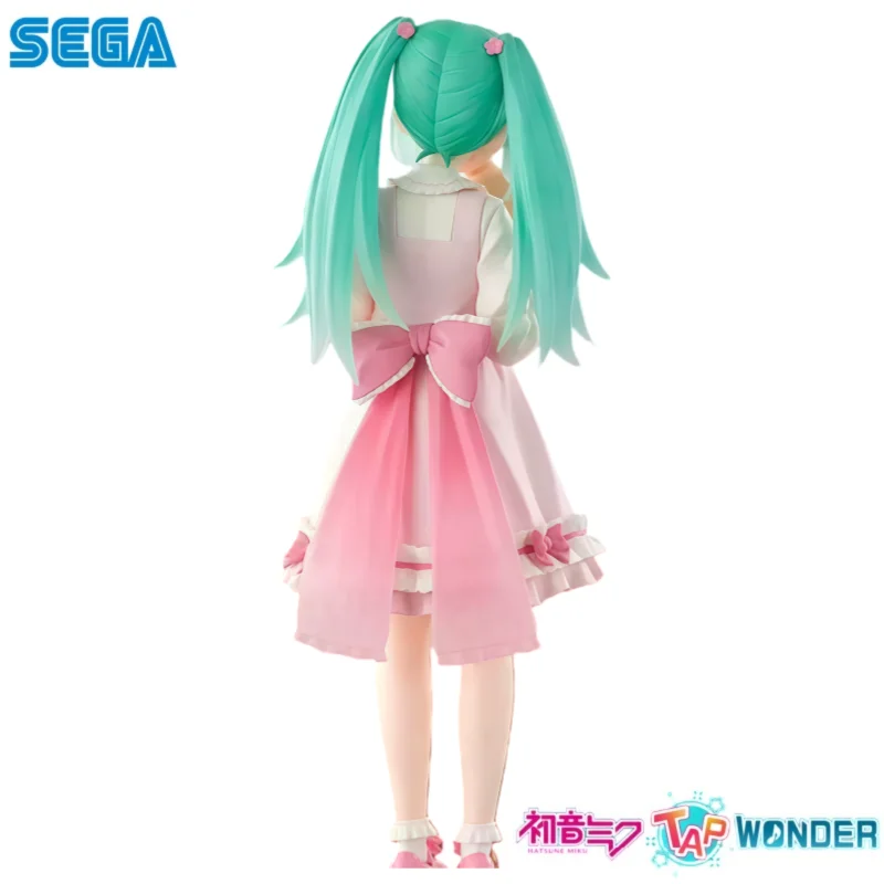 Na stanie Oryginalna figurka Sega Hatsune Miku, nowa, w pudełku, zabawka kolekcjonerska, model do garażu.