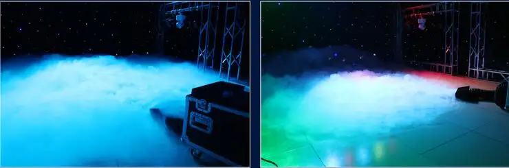 Low Lying Water Based Low Fog Machine 3000w Smoke Machine For Wedding Stage