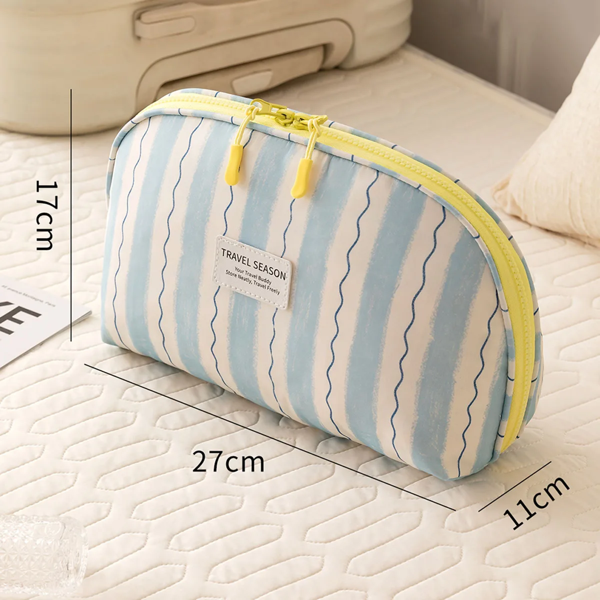 Unterwäsche-Aufbewahrungstasche, tragbare Mehrzweck-Reise-Organizer-Taschen, Oxford-Stoff-Reise-Aufbewahrungstaschen für Socken, BHs, Accessoires – Detail 10