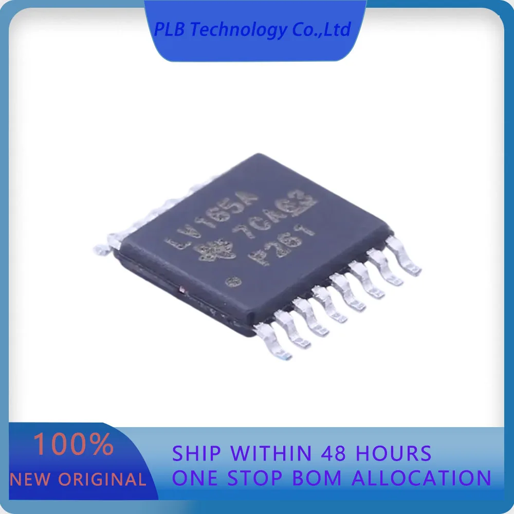 SN74LV165APWR SN74LV165  8 2V~5.5V 1 Parallel or Serial to Serial TSSOP-16 Shift Registers Original Stock