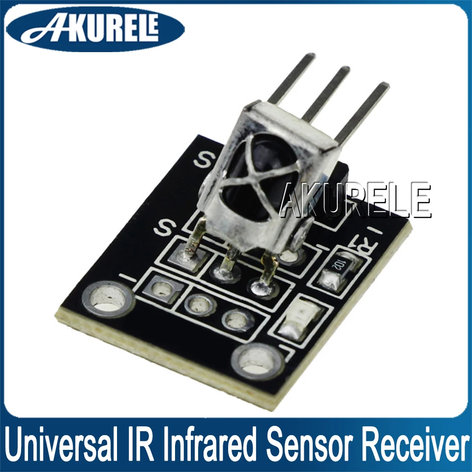 IR Universal Infrared Sensor Módulo Receptor para Arduino, Módulo de Controle Remoto Acessórios, DIY, KY-022, TL1838, VS1838B, HX1838, 1838