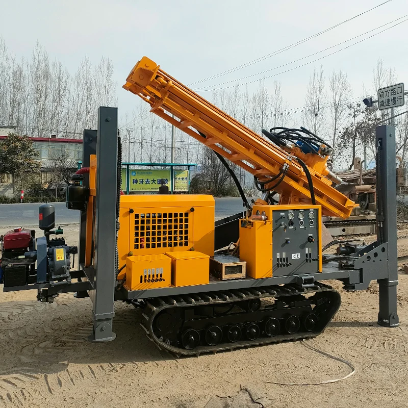

Customized Efficient and Practical Crawler Soil Rotary Rock Drill for Mining/water Well Hydraulic Pneumatic