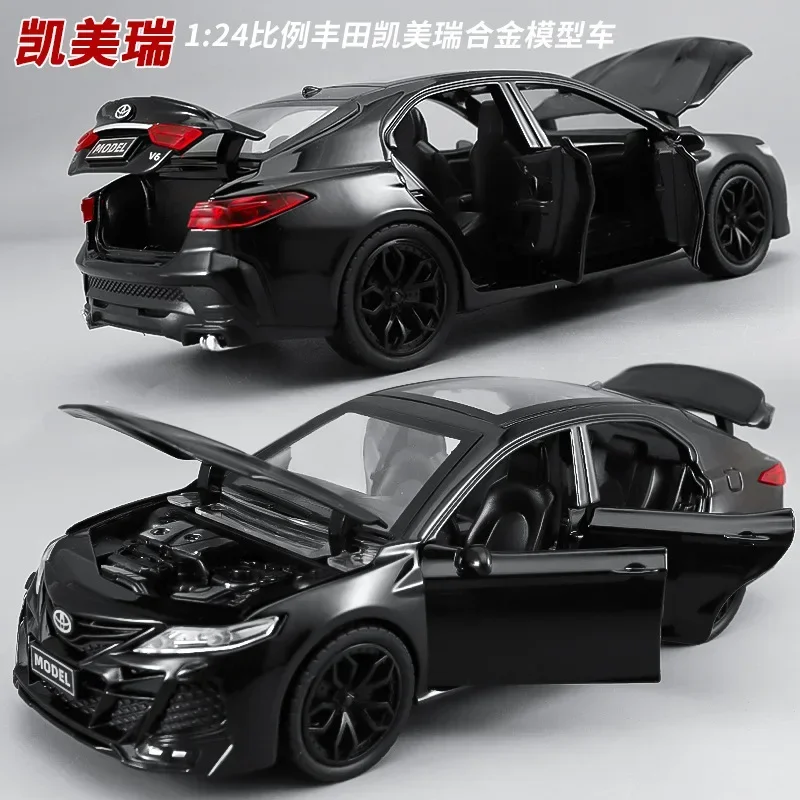 1: 24 Toyota Camry alloy car model simulation, home car decoration, children's toy gift