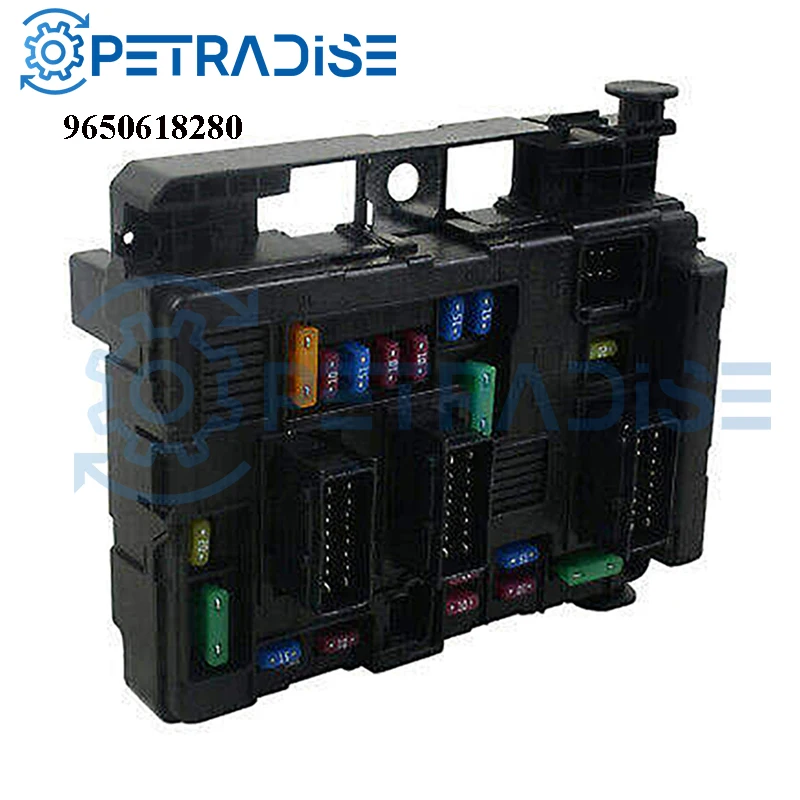 High Quality New Engine Fuse Box For Citroen Xsara C3 C5 C8 Peugeot 206 307 406 807 Auto Parts OEM 9650618280 6500.Y3 6500Y3