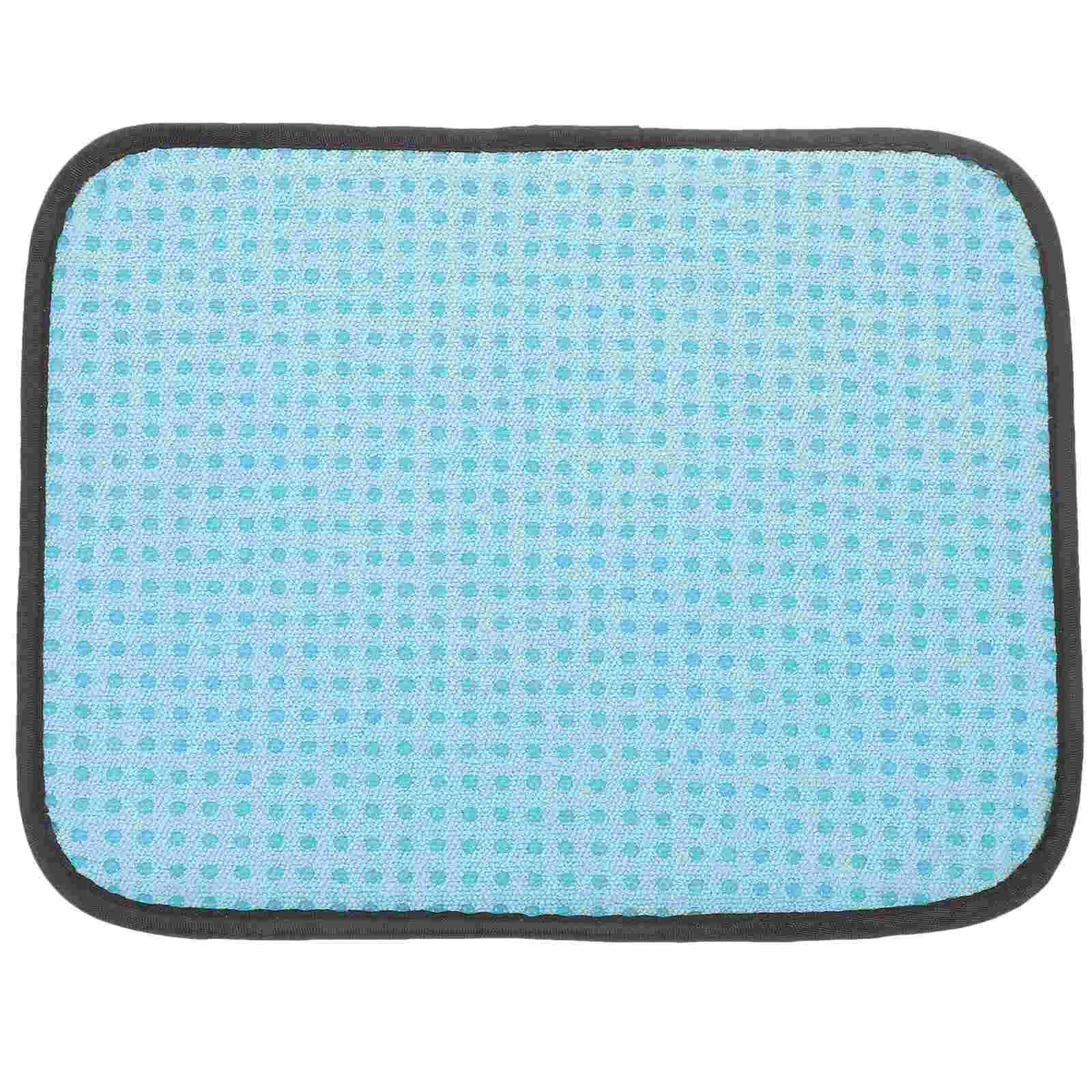 

Bowling Mat Ball Cleaning Towel Convenient Reusable Polyester Pad Polishing Wipe Cloth