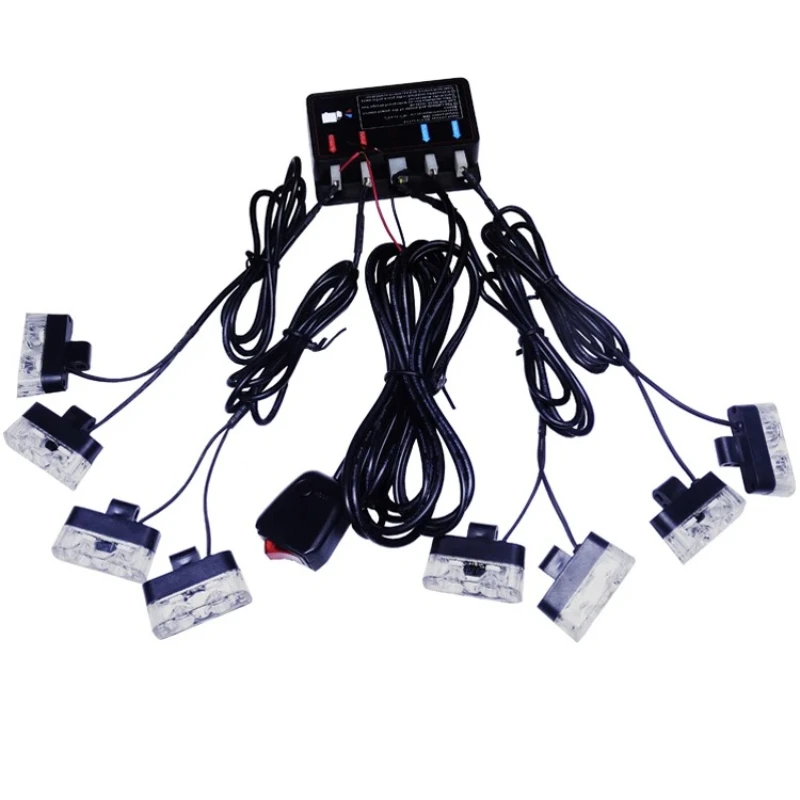 

16W Light Emitting Diode Grid Light/Warning Flash Light Emitting Diode Strobe Grid Light for Car Truck