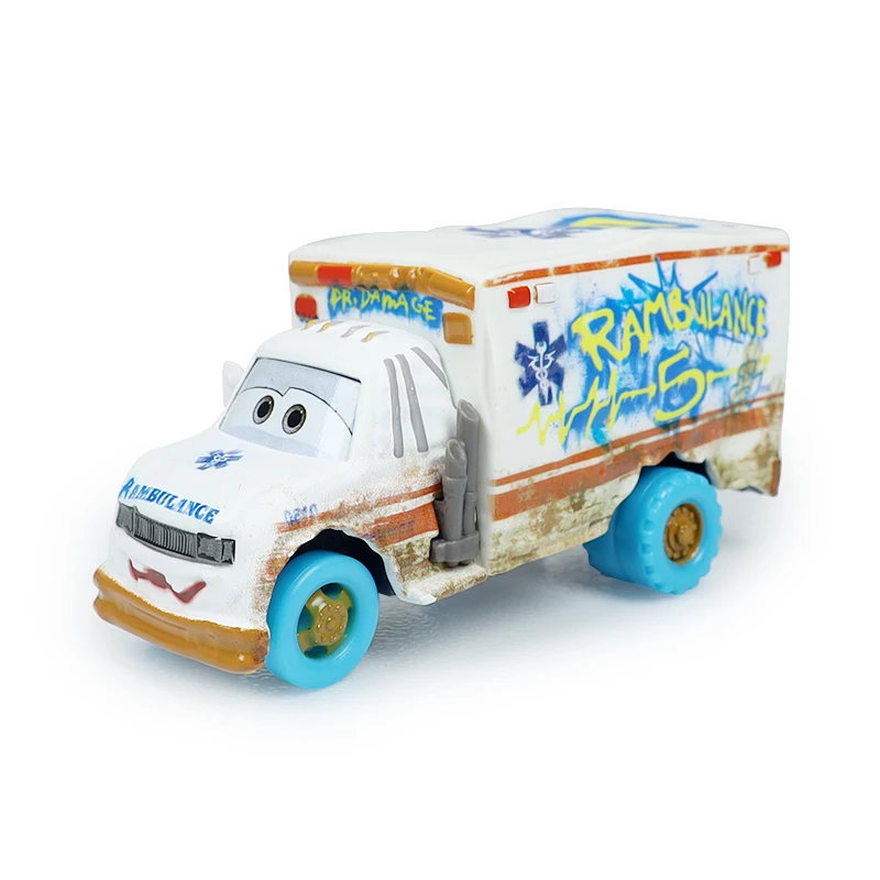 Disney Pixar Cars 1:55 The thunder valleycrash Dr. Damage Arvy Alloy diecast car Toy Children\'s toy gift