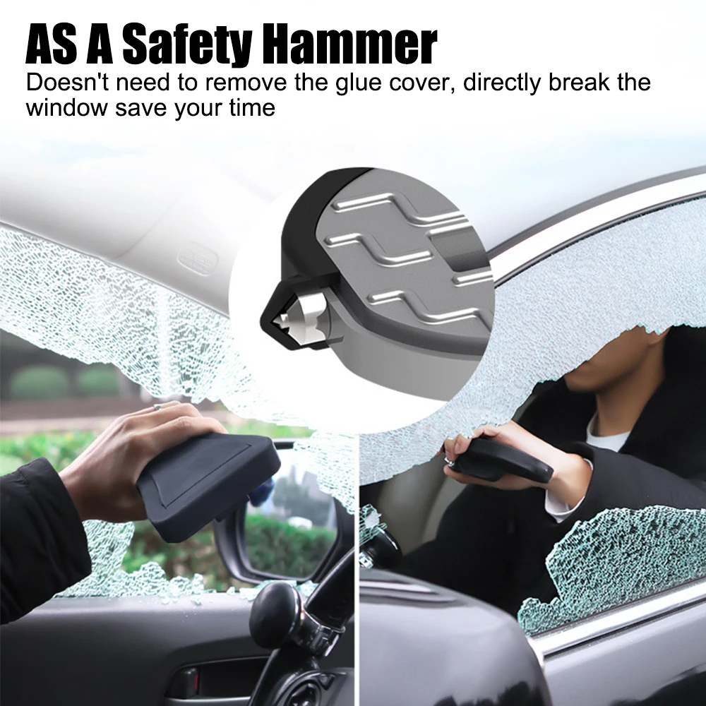 Emergency Window Breaker Foldable Car Roof Rack Step Pedal Auxiliary Foot Pedal Extended Car Door Step Multifunction Latch Hook