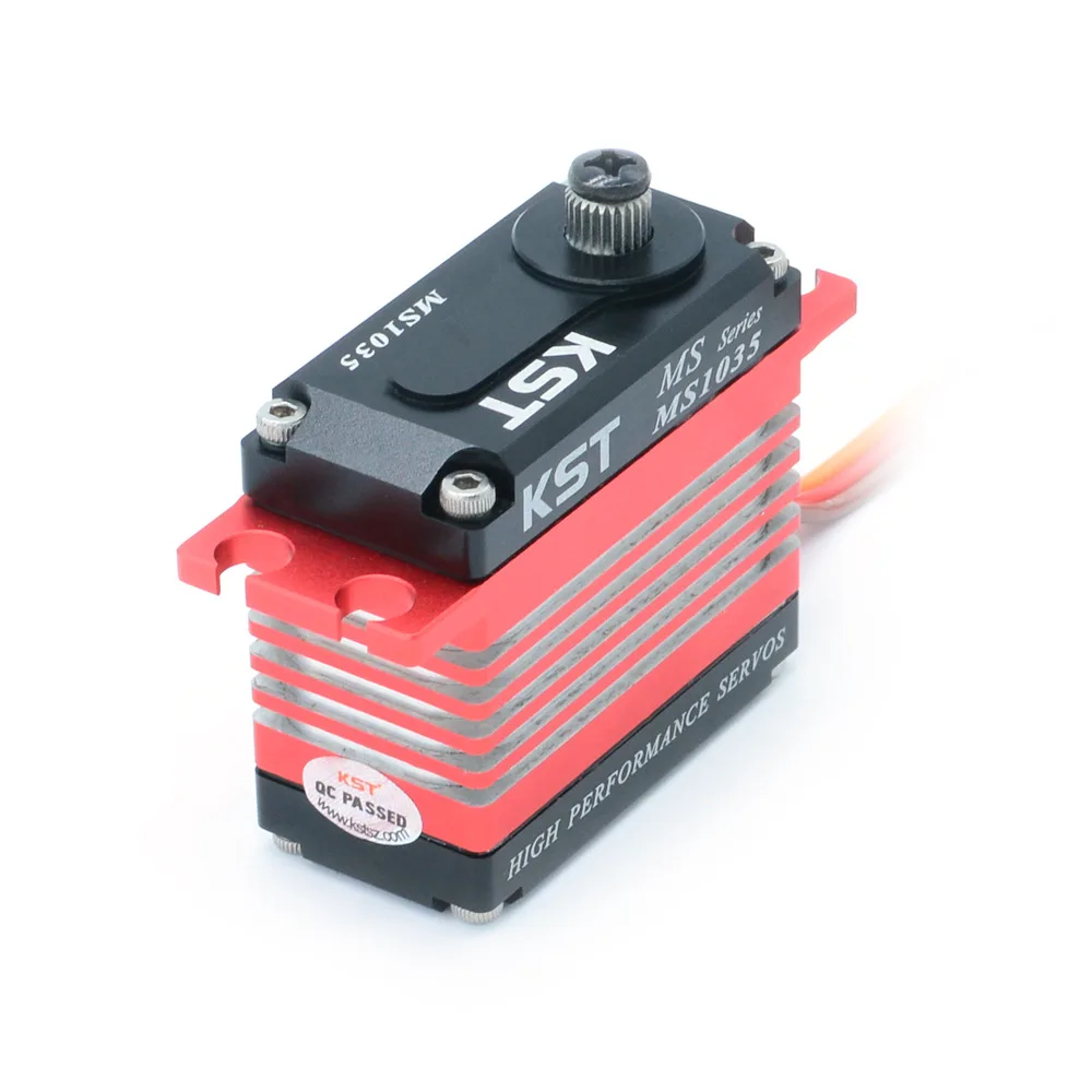 KST MS1035 550-700 class helicopter high voltage narrow frequency lock tail servo non-contact position sensor