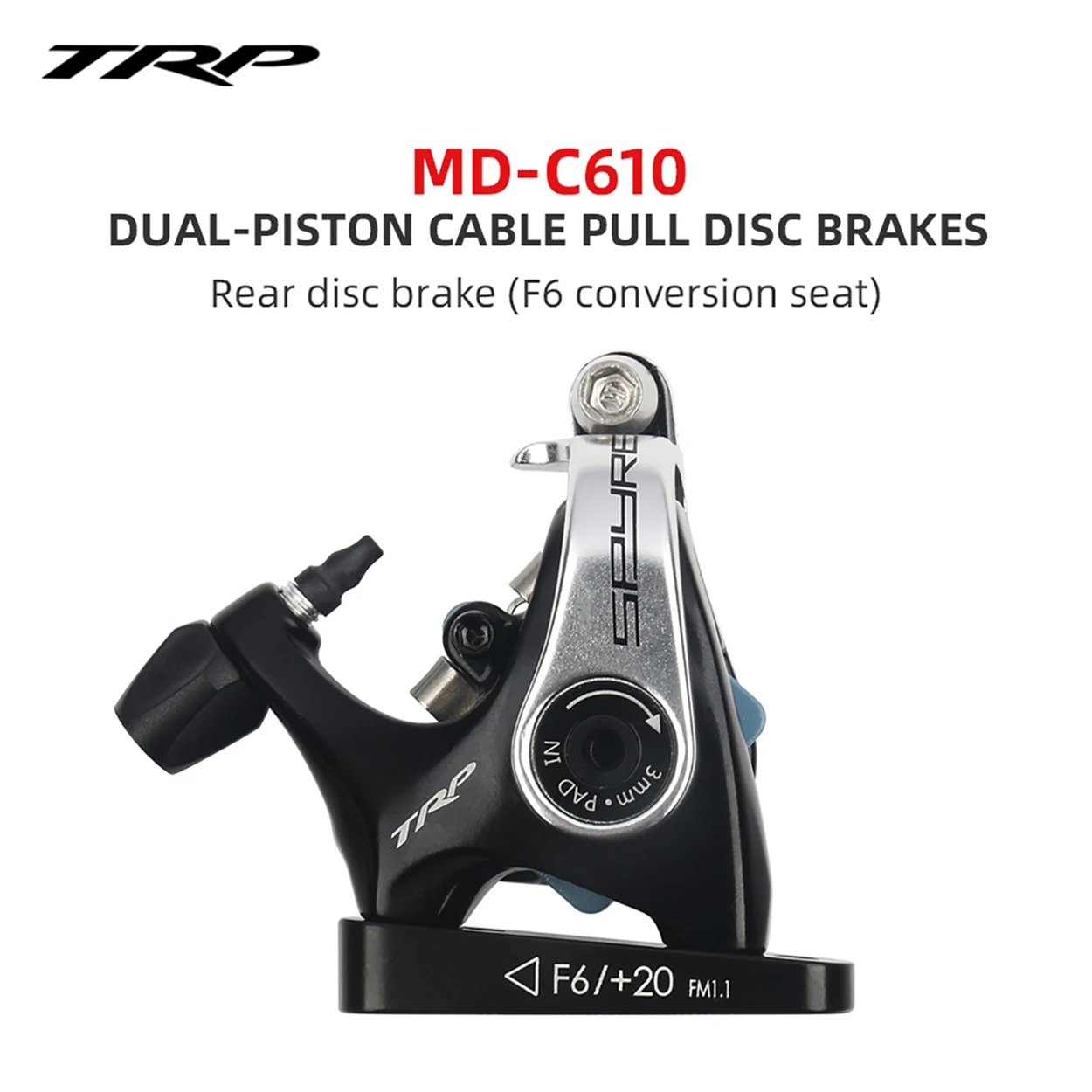 TRP C610 Racing Bike Brake Reliable Stopping Power Lightweight Road Bike Discs Brakes Optimal Performance