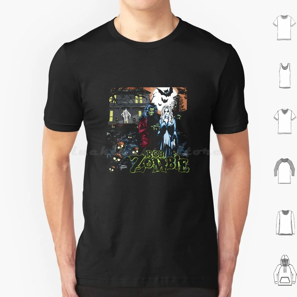 The Haunted House T Shirt 6xl Cotton Cool Tee Rob Zombie Disco Rob Zombie Alternative Rob Zombie Trending Rob Zombie Sale Rob