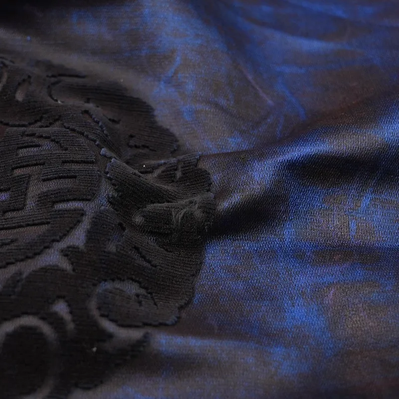 Handmade Zhangzhou satin jacquard fabric polyester fiber traditional pattern Chinese clothing and cheongsam