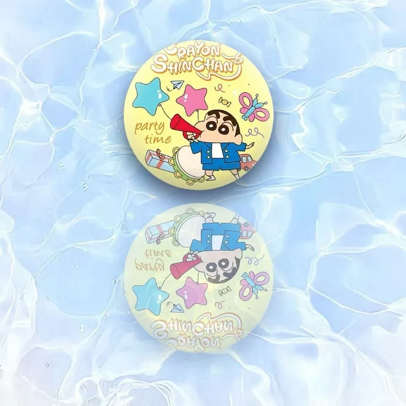 New Cute Crayon Shin-chan Badge Kawaii Anime Creative Design Clear Cartoon Pattern Backpack Pendant Decoration Birthday Gift Toy