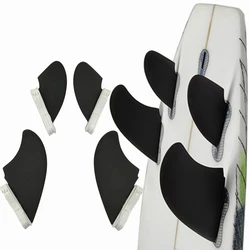 RM 2 or 4 Fins Set UPSURF FCS 2 FIN Big Honeycomb Fiber Surfboard Fin Twin Rear Fins+Twin Side Fins Quilhas Quad Fins Surfing