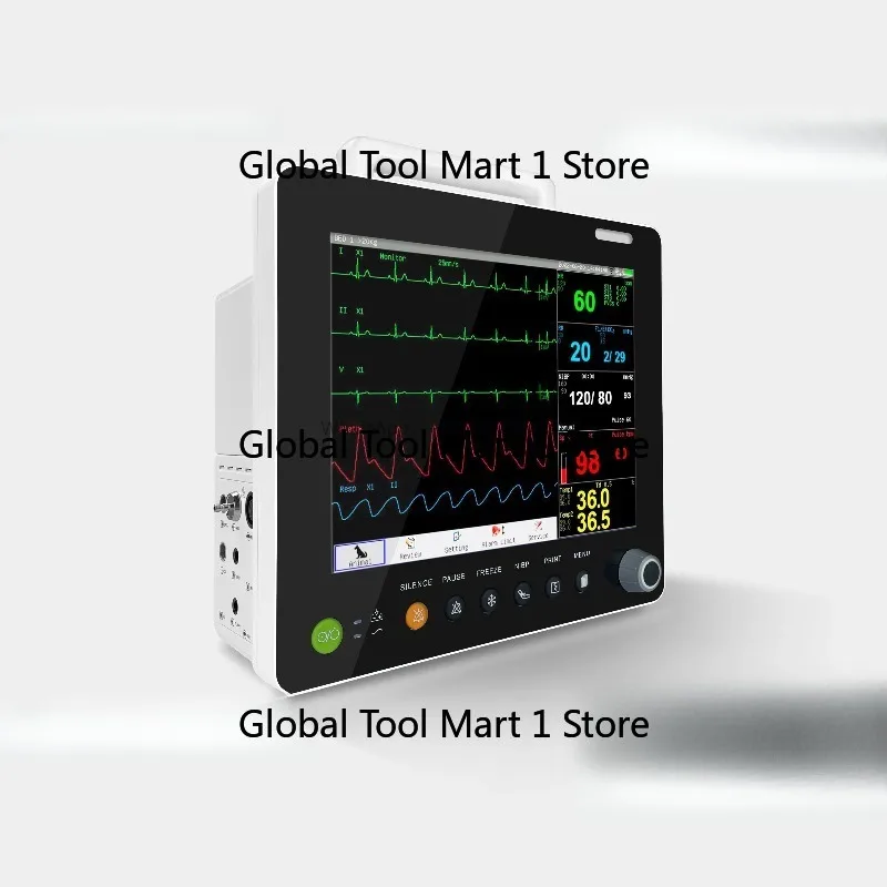 vet-nary monitoring equipment heart  pressure  station temperature respiratory inspection