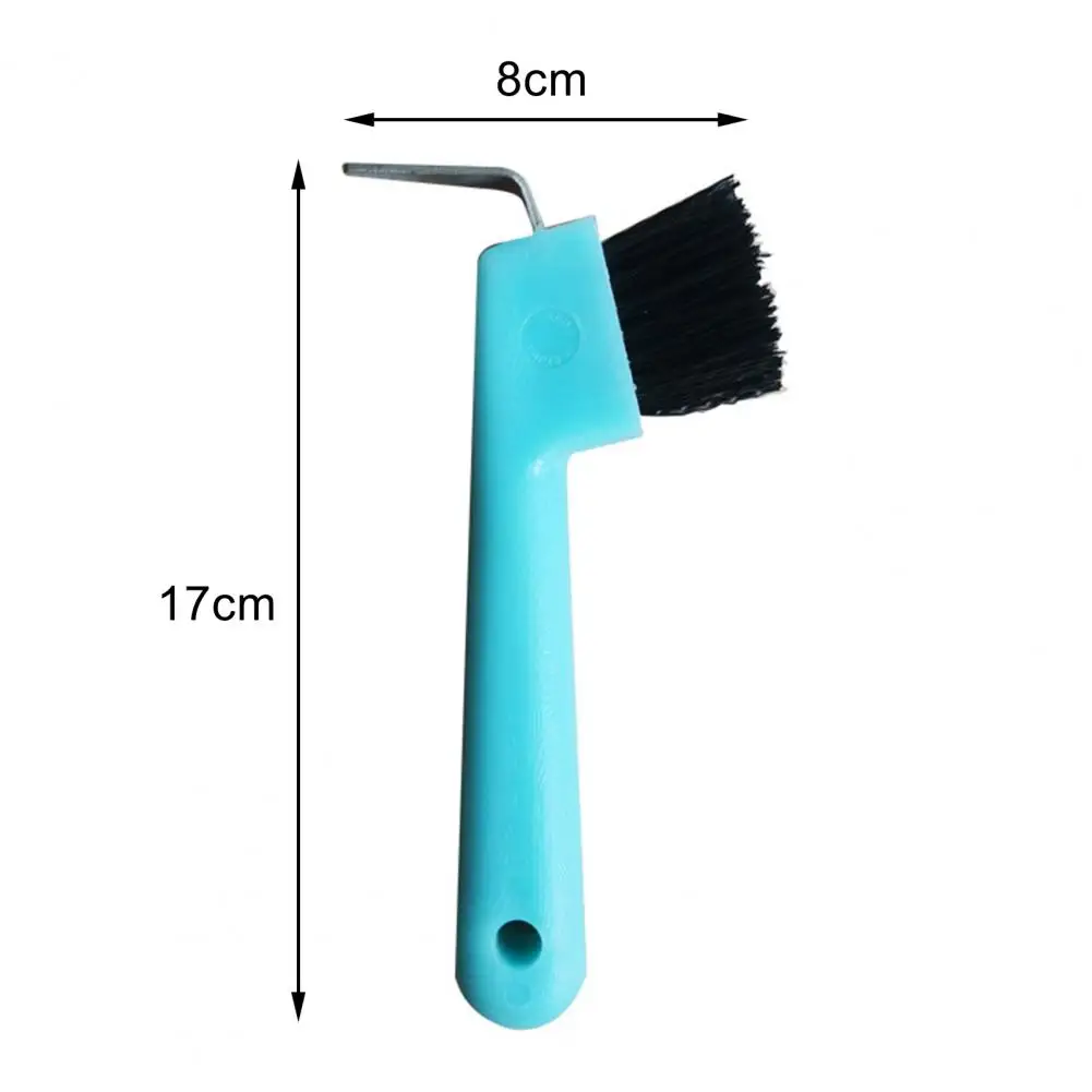 Horseshoe Brush Horse Hoof Tool Plastic Horse Grooming Horseshoe Brush for Professional Horse Care Cleaning Brush Equestrian