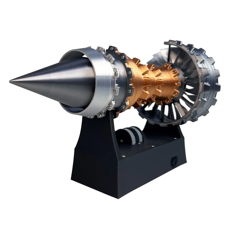 Model Mesin Turbofan Pesawat Rolls Royce untuk Percobaan Sains Mesin Jet dengan Fungsi Pengisian Daya dan Kecepatan Variabel