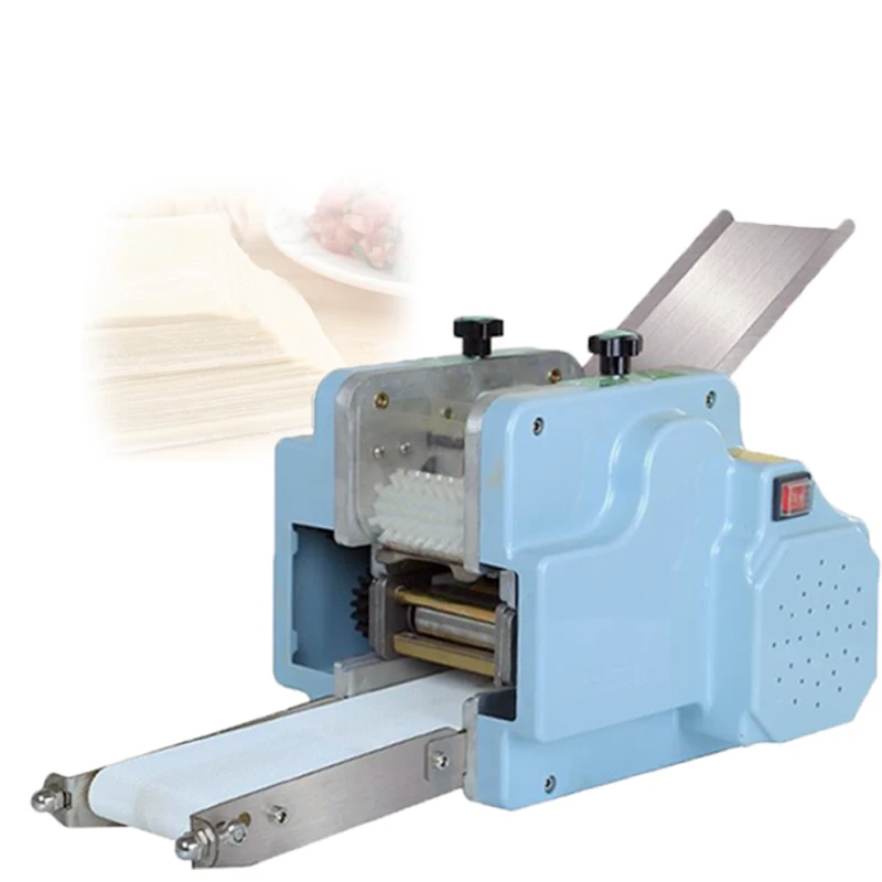 220V/110Vhome Use Dumpling Skin Maker Ravioli Wrapper Machine Wonton Dough Sheet Making Machine