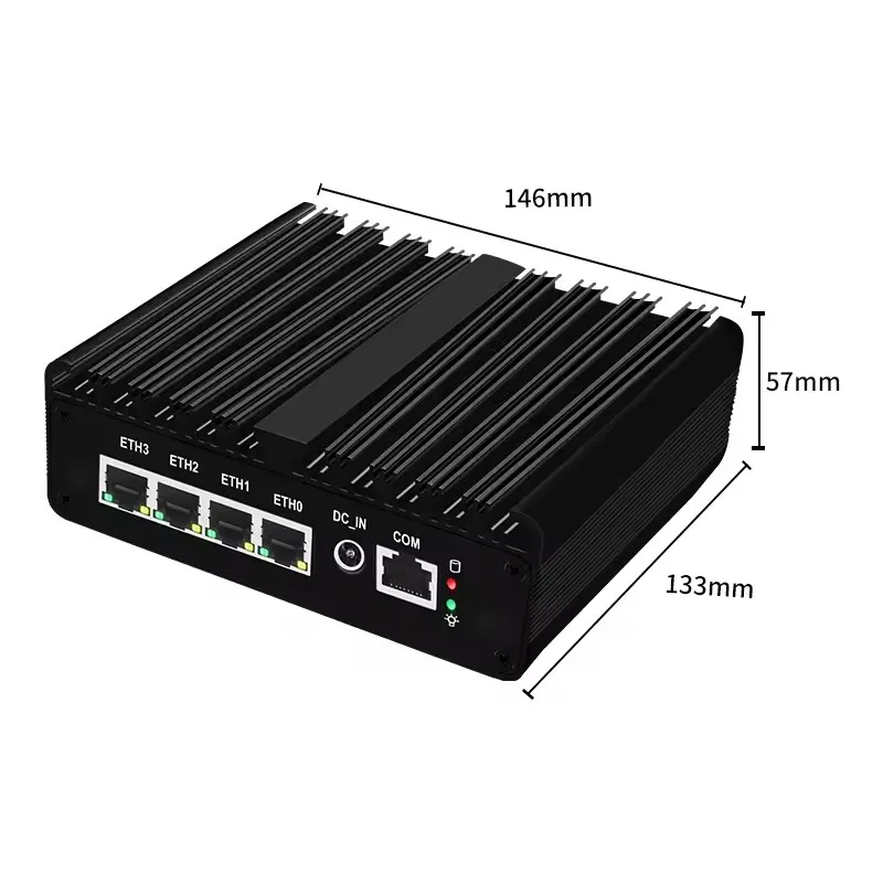 Intel N150 Firewall Fanless Mini PC Upgraded Version Intel Celeron