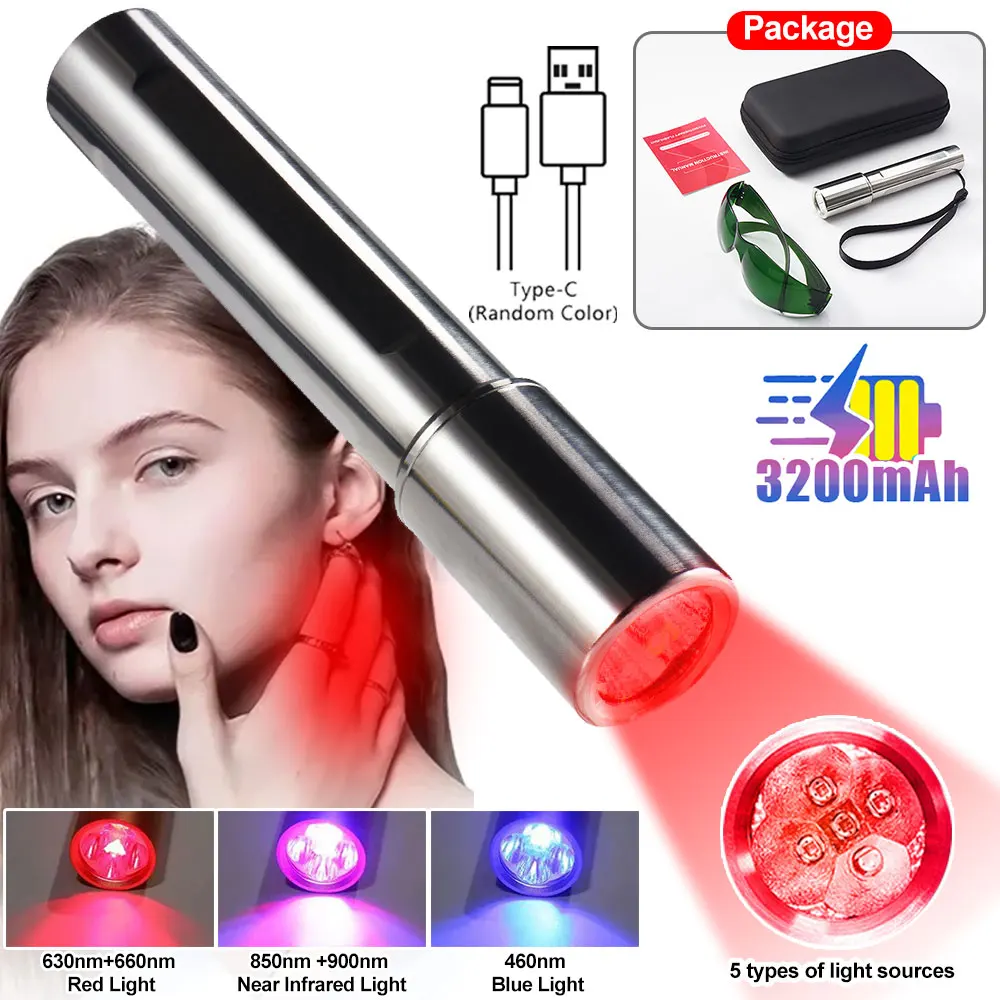 

Handheld body red light flashlightInfrared device for muscle and joint pain reliefHandheld body red light flashlight