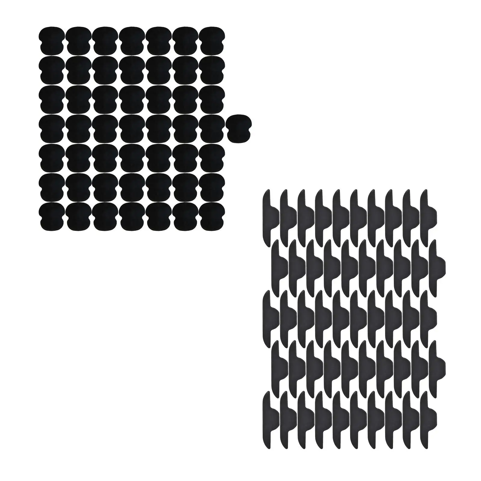 50 Pieces Sweat Pads Sweat Protector Comfortable Stay Dry Sweat Absorbing Perspiration Pads