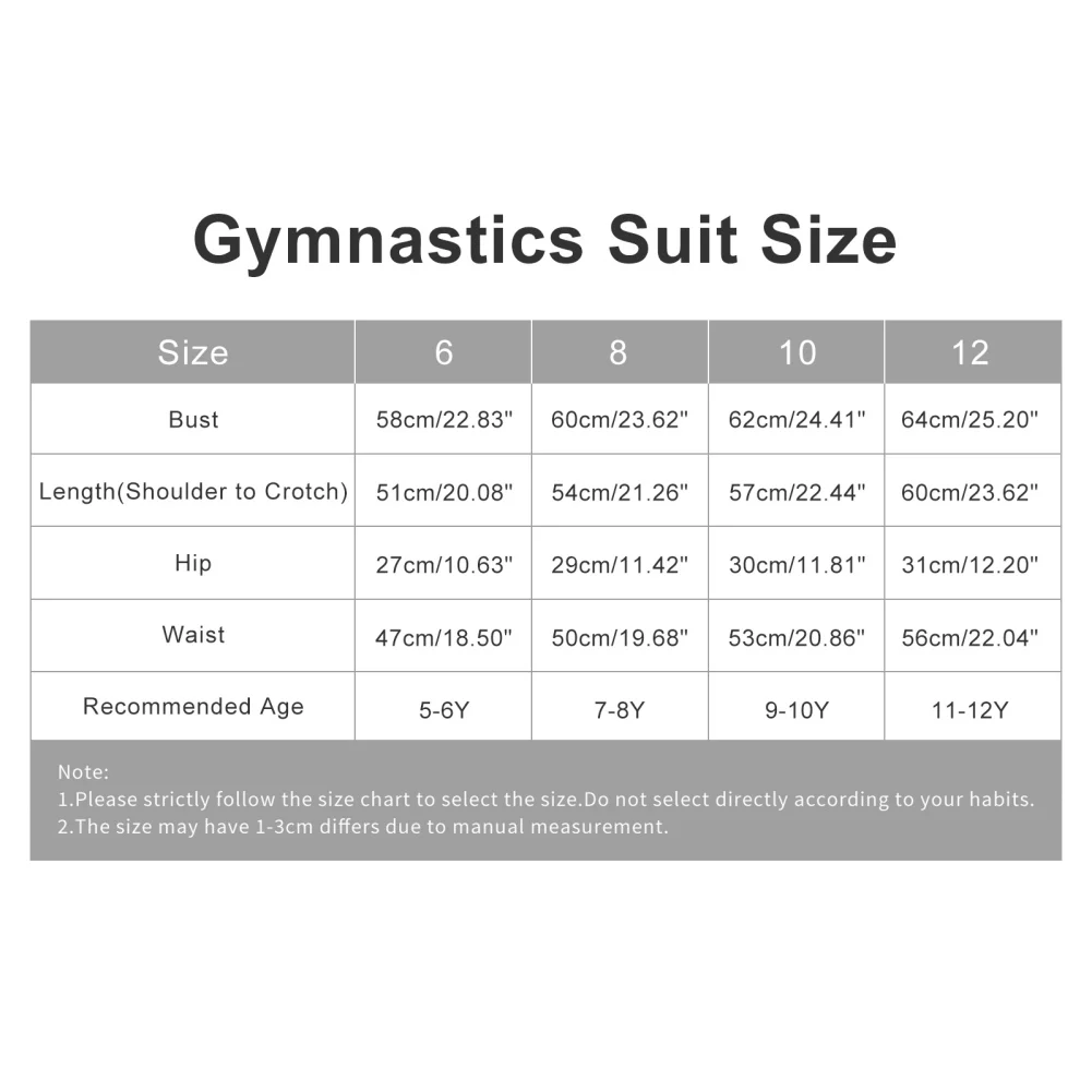 Sleeveless Gymnastics Outfit for Kids Skin-tight Garment 5-14 Years Girls' Dancewear Breathable Leotards