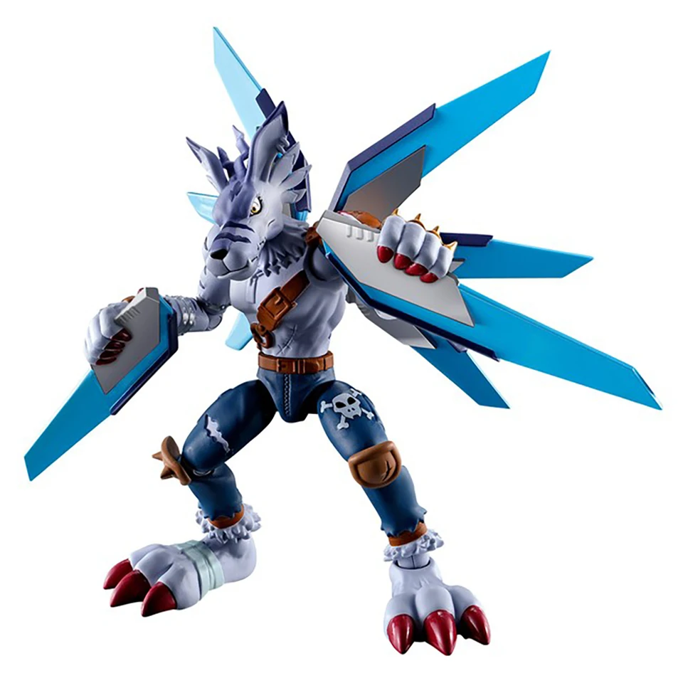 Newest Bandai Digimon Adventure SHODO 4 MetalGreymon WereGarurumon