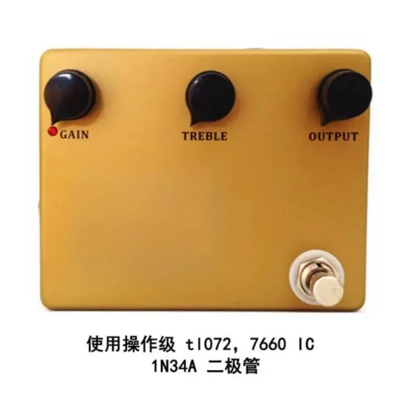Handwired Overdrive Electric Guitar Effect Pedal True Bypass Vintage Sound for Blues Rock Guitarists view 3