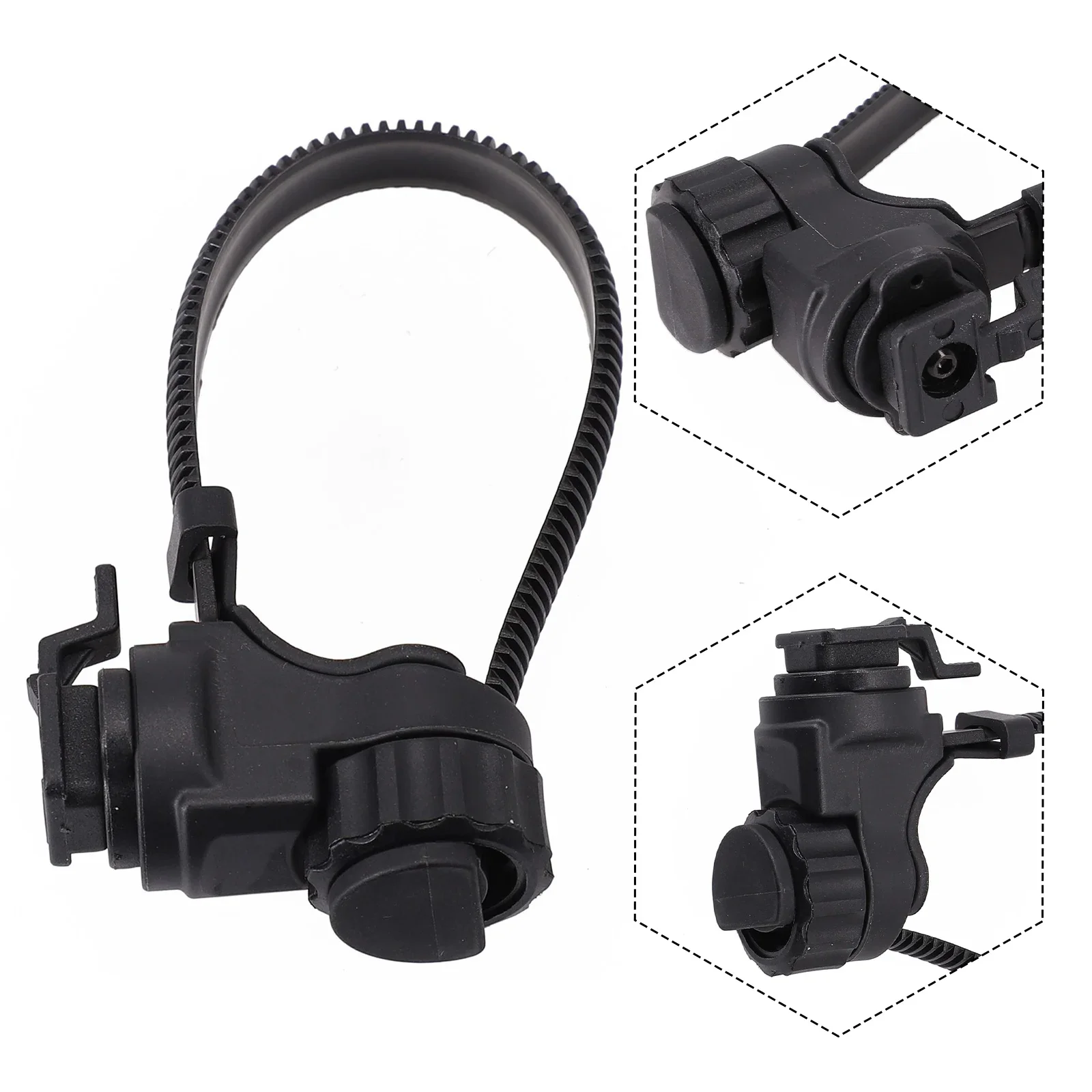 Bicycle Handlebar Light Mount ABS Irregular Tube Fixed Lamp Holder For Trek Bontrager Ion Pro Bike Flashlight Holder Parts