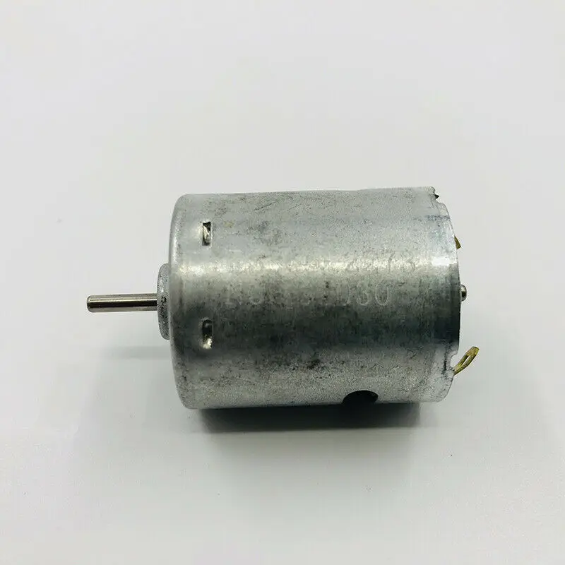 RS-365SH DC Motor 6V-18V16500RPM High Speed Front Ball Bearing Strong Magnetic Mini Motor with Cooling Hole for Hot Air Gun