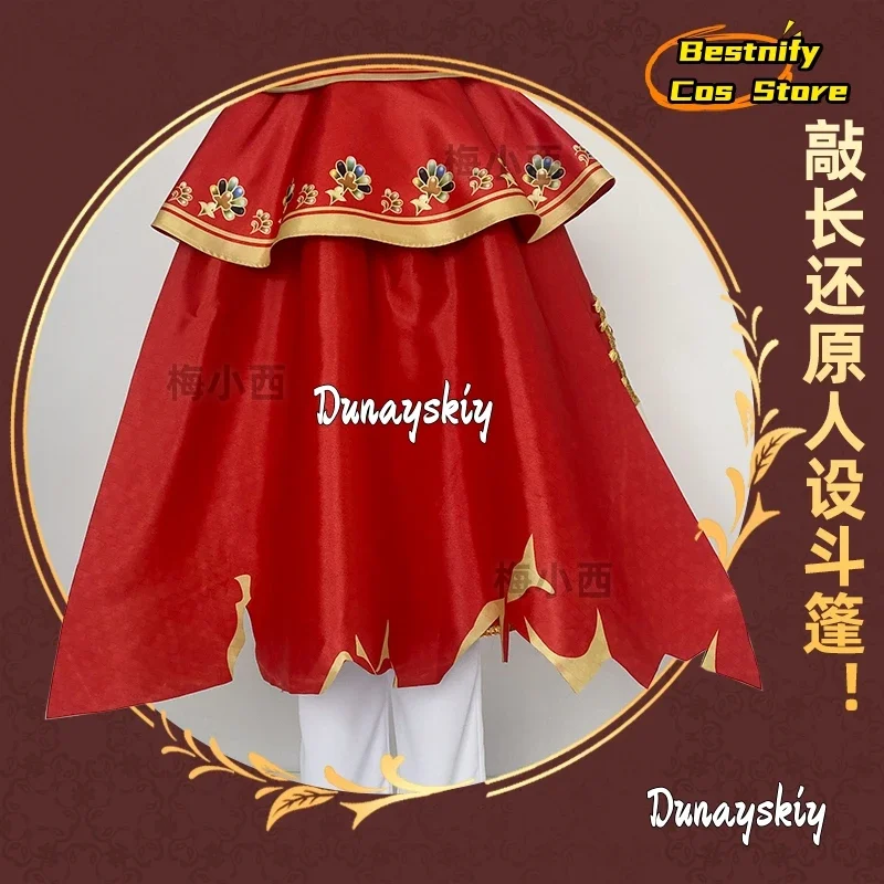 تأثيري الفيلسوف حجر تأثيري لعبة الهوية الخامس ساعة ليلة Ithaqua لعب الأدوار زي الأحمر خمر الرجال البدلة موحدة للجنسين O