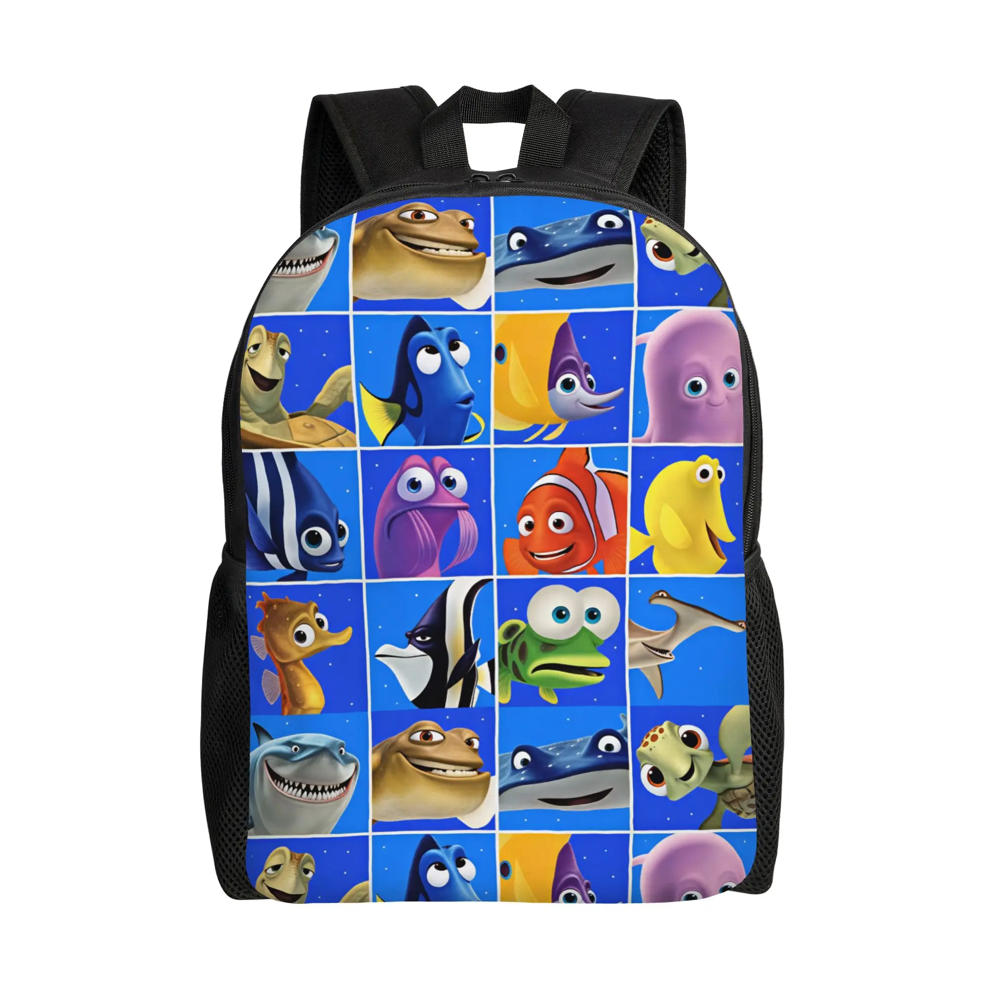 Finding Dorys Nemos Backpack Movie  Aesthetic Backpacks Women Men Outdoor Pattern High School Bags Design Rucksack