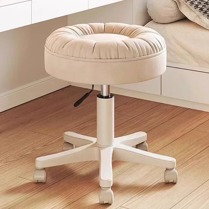 Stable Household Goods Makeup Stool, Light Luxury High-end Women's Bedroom, Modern And Simple Small-sized Nail Salon Chair