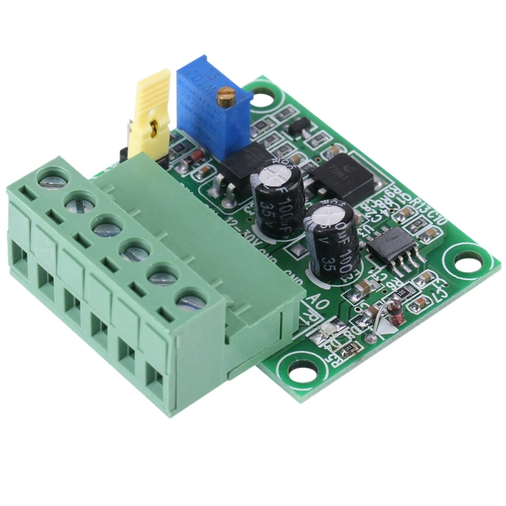 UTTG-1-3KHZ ถึง 0-10V PWM สัญญาณแรงดันไฟฟ้าตัวแปลงอุตสาหกรรม Digital-Analog PLC