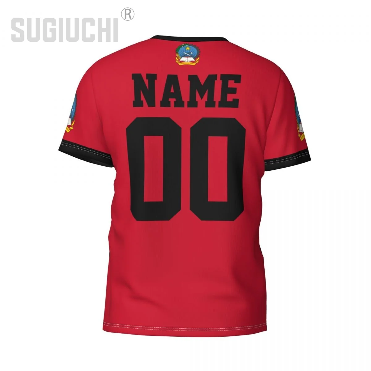 Custom Name Number Angola Flag Emblem 3D T-shirts For Men Women Tees jersey team Clothes Soccer Football Fans Gift T shirt