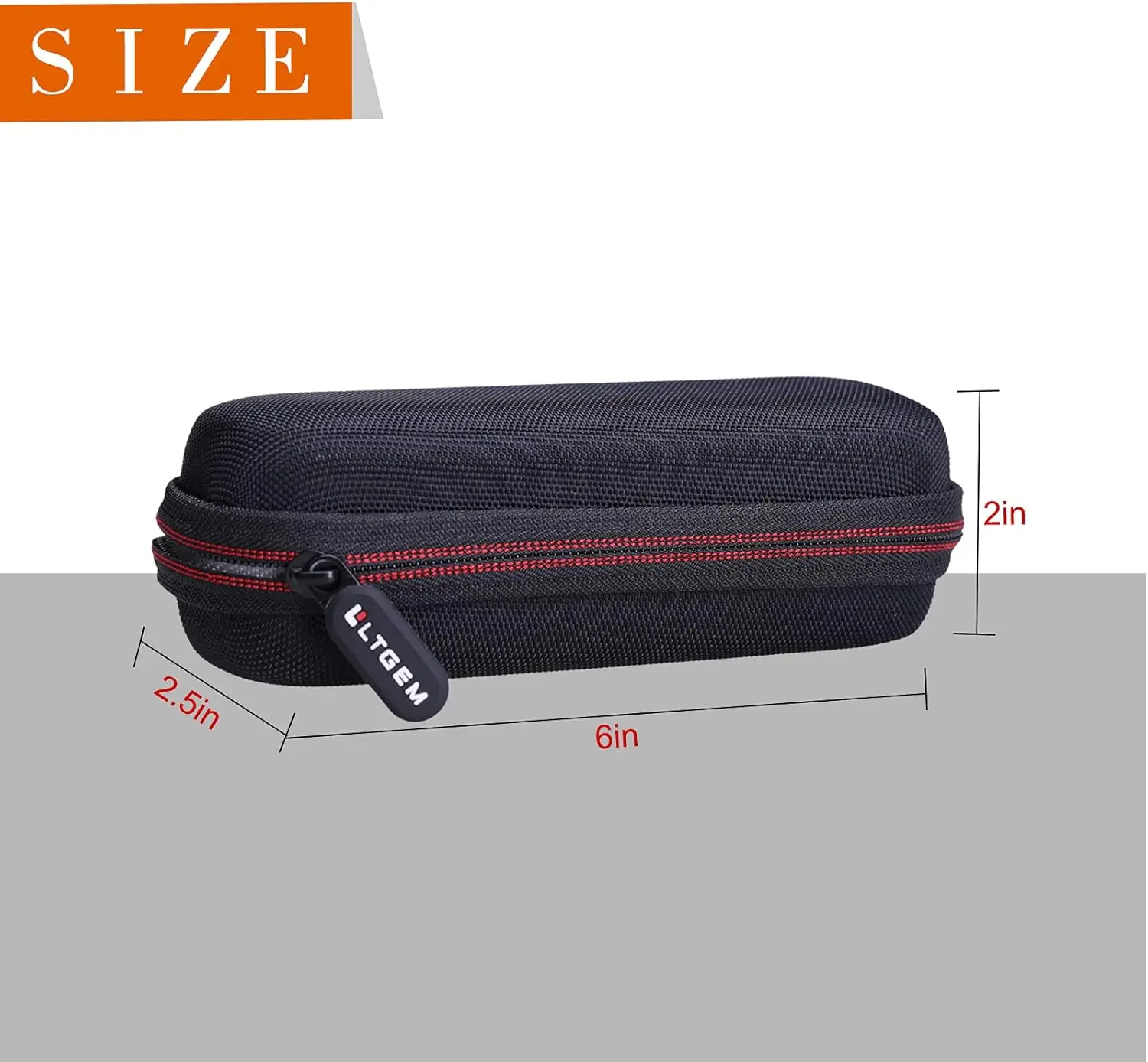 L LTGEM EVA Hard Carrying Case for Gillette Mach3 Men's Razor - Storage Protective Bag (Case Only!) view 4