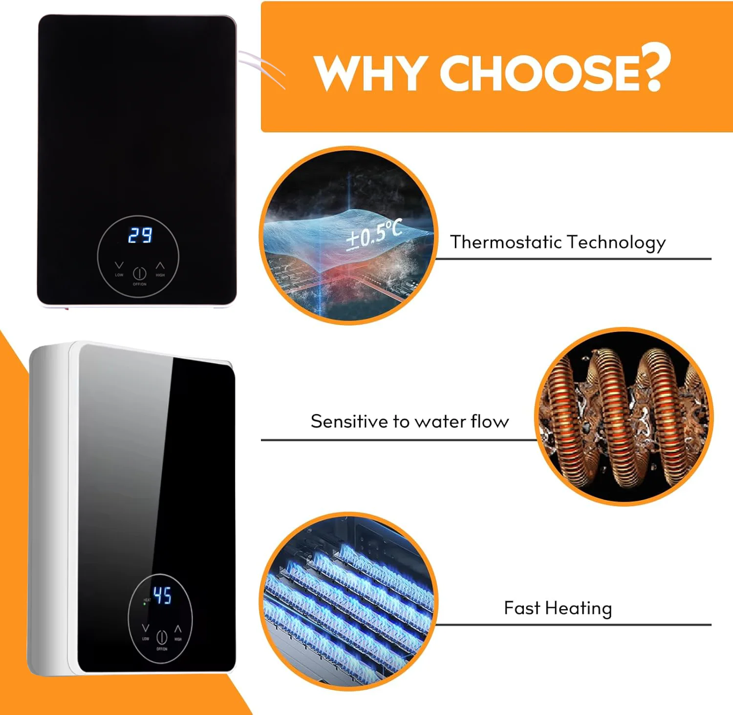 Custom Household Aristonn Water Heater Electric for Hotels Household Camping Car Using