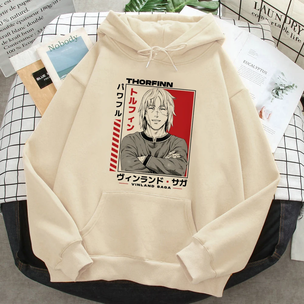 

Thorfinn Vinland Saga Vinrando Saga hoodies women anime funny graphic Winter clothes female streetwear pulls