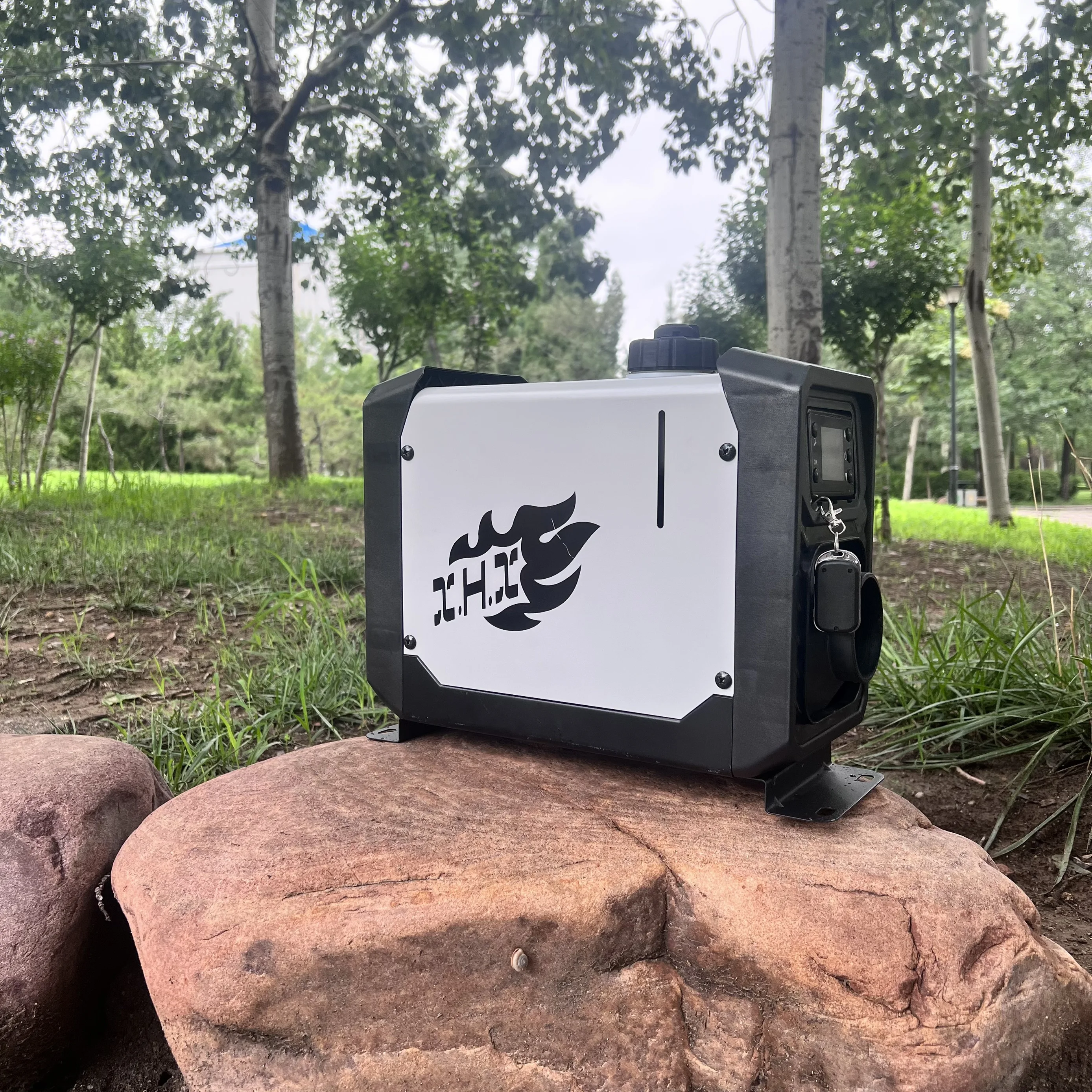 

Воздушный дизельный обогреватель 5 кВт, 12 В-220 В с глушителем «все в одном» для прицепов, караванов, лодок