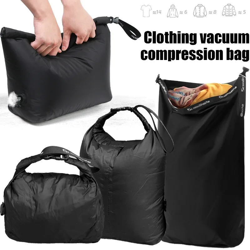 Vacuum Compression Storage Bag Portable Large Capacity Waterproof Luggage Bag Clothes Bag Dustproof Business Trip Space Saver