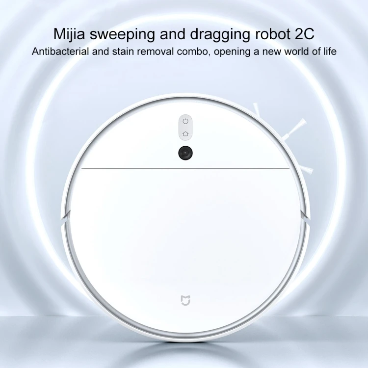 Original  Mijia 2C Robot Vacuum Cleaner APP Smart Control Automatic Sweeping Mopping Cleaning Robot