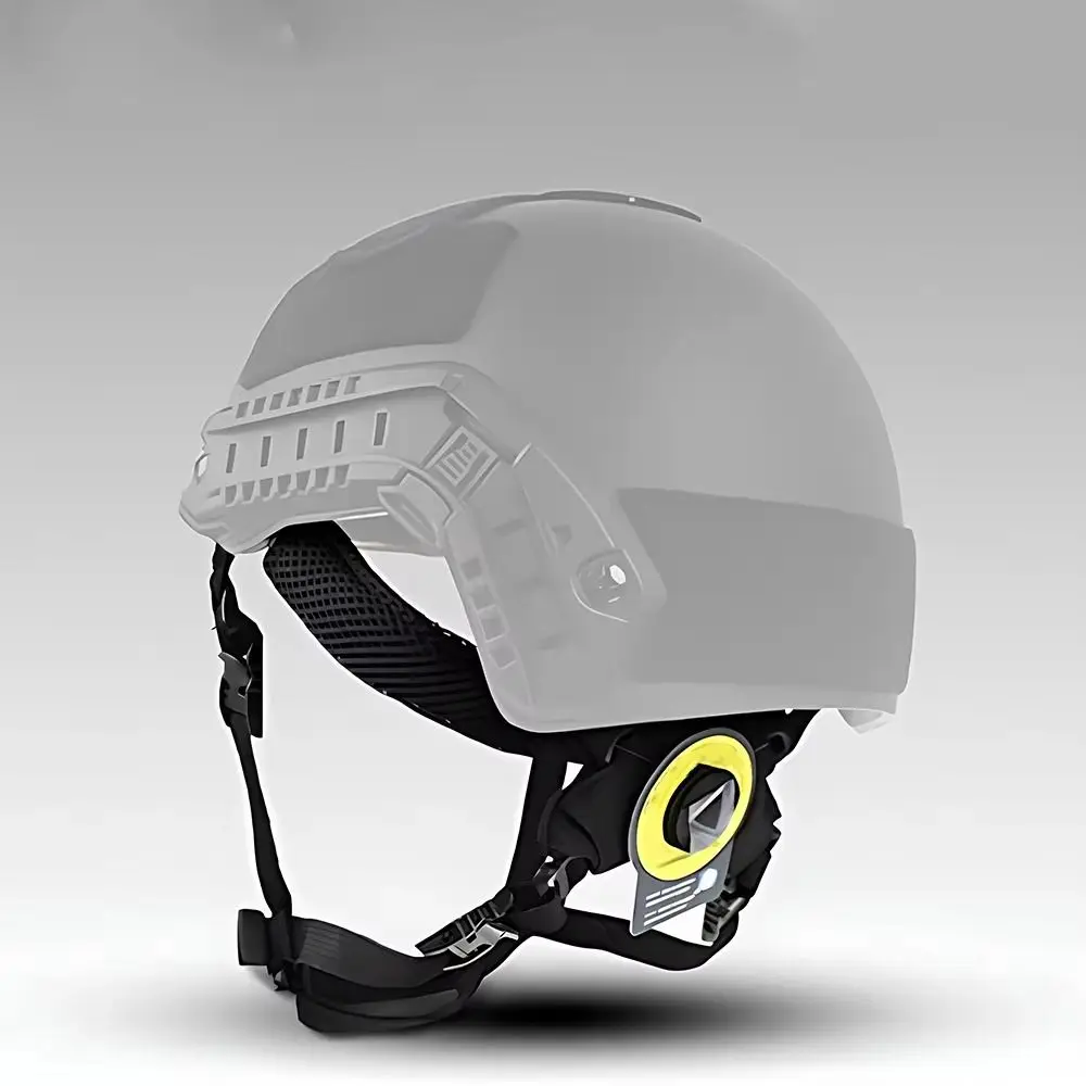 Adjustable Buckle Helmet Chin Strap Hanging System with Screws Nylon Helmet Hanging Lanyard Easy Installation Helmet Accessories
