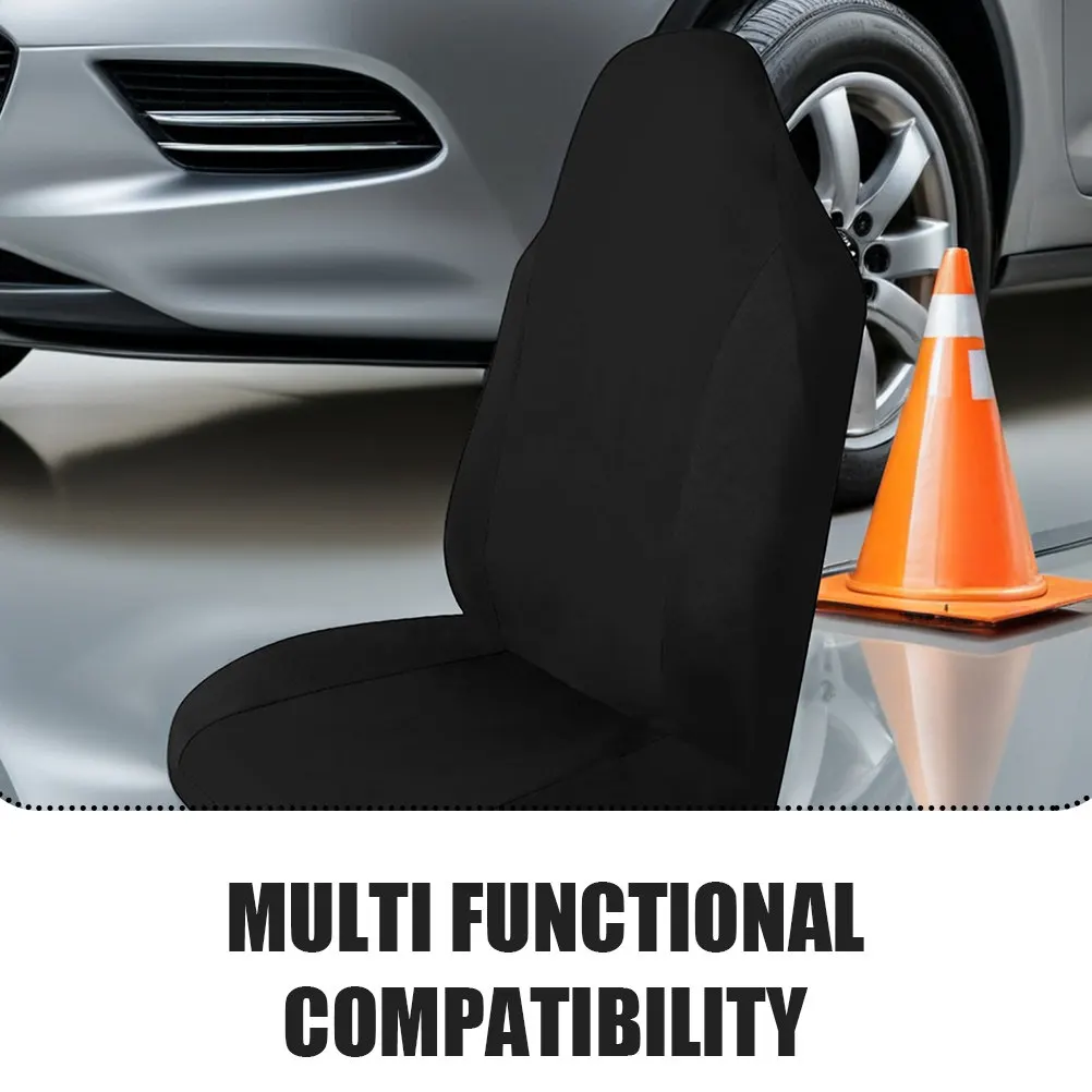 Universal Car Seat Cover Front Driver Passenger Washable Breathable Fabric Protector for Suv Truck Van Interior Protection