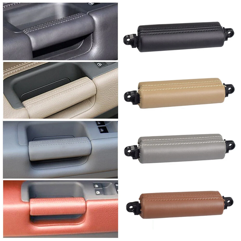 

Auto Interior Driver Door Pull Handle With Cover Trim For Touareg Driver Side Door Handles Replacement Car Accessories