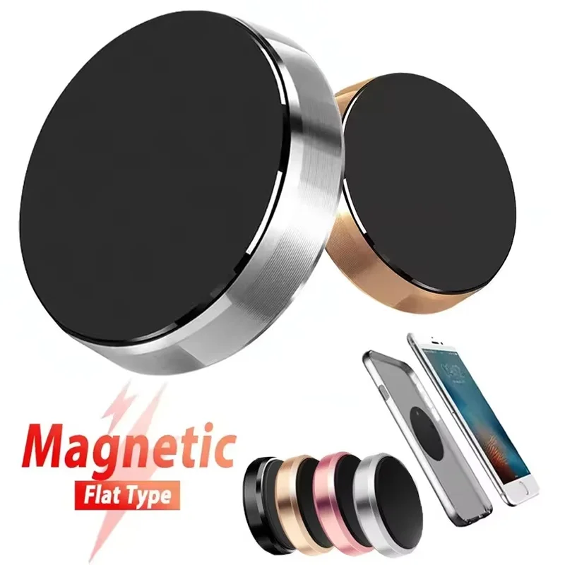 

Magnetic Car Phone Holder Universal Car Mobile Phone Bracket Dashboard Wall Mounted Car Magnet Stand For iPhone 16 Xiaomi Huawei
